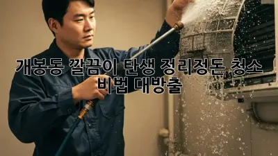 개봉동 깔끔이 탄생✨ 정리정돈 청소 비법 대방출🧹